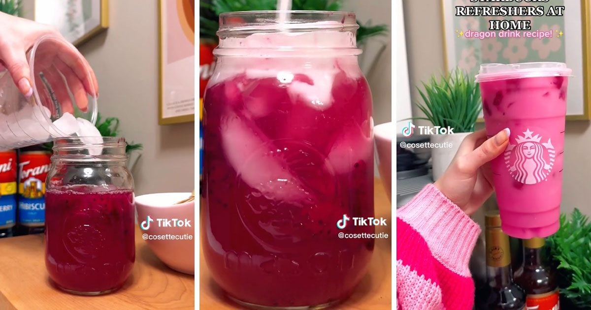 How to Make Dragonfruit Refresher: DIY Delight from Starbucks' Menu