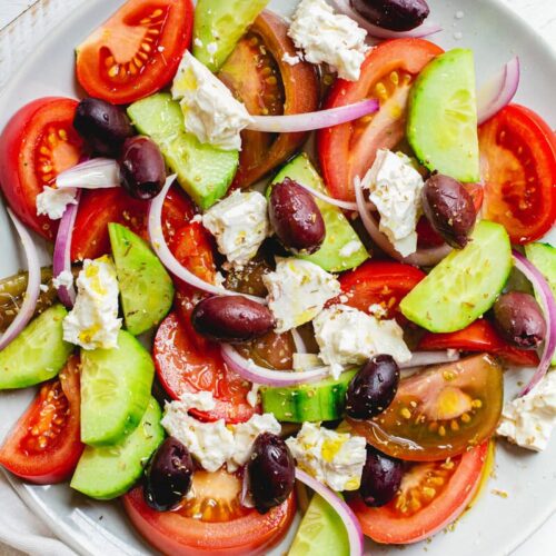 A Taste of Greece: Authentic Greek Salad Recipe