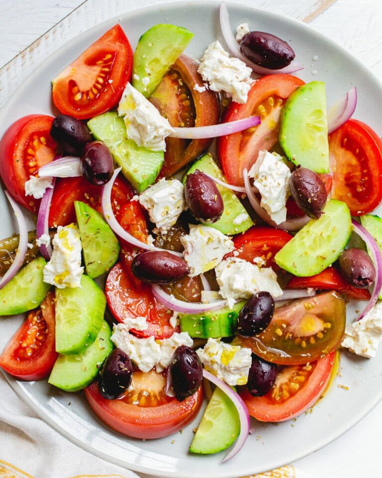 A Taste of Greece: Authentic Greek Salad Recipe