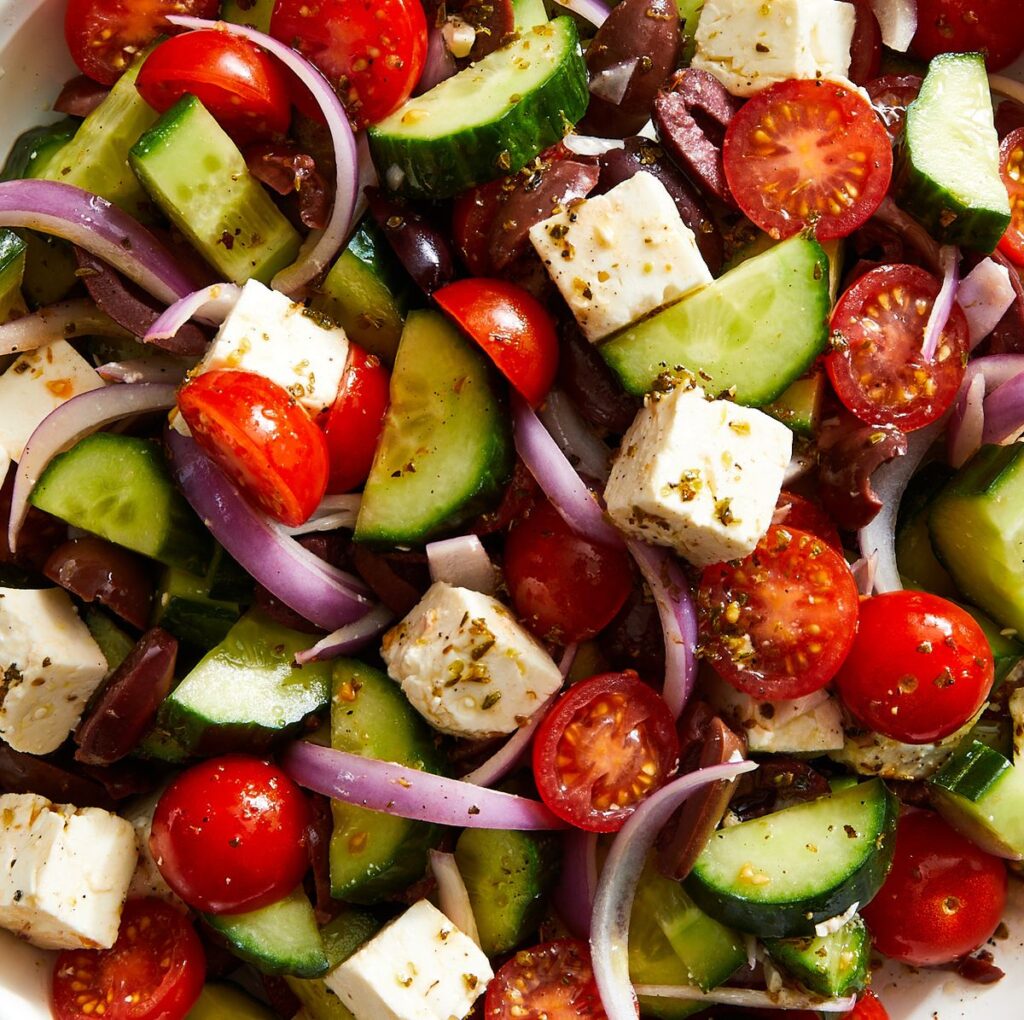 A Taste of Greece: Authentic Greek Salad Recipe