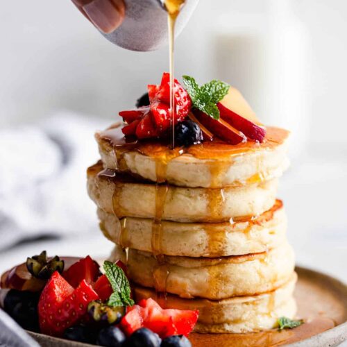 Easy Fluffy American Pancakes - A Delicious Breakfast Delight!