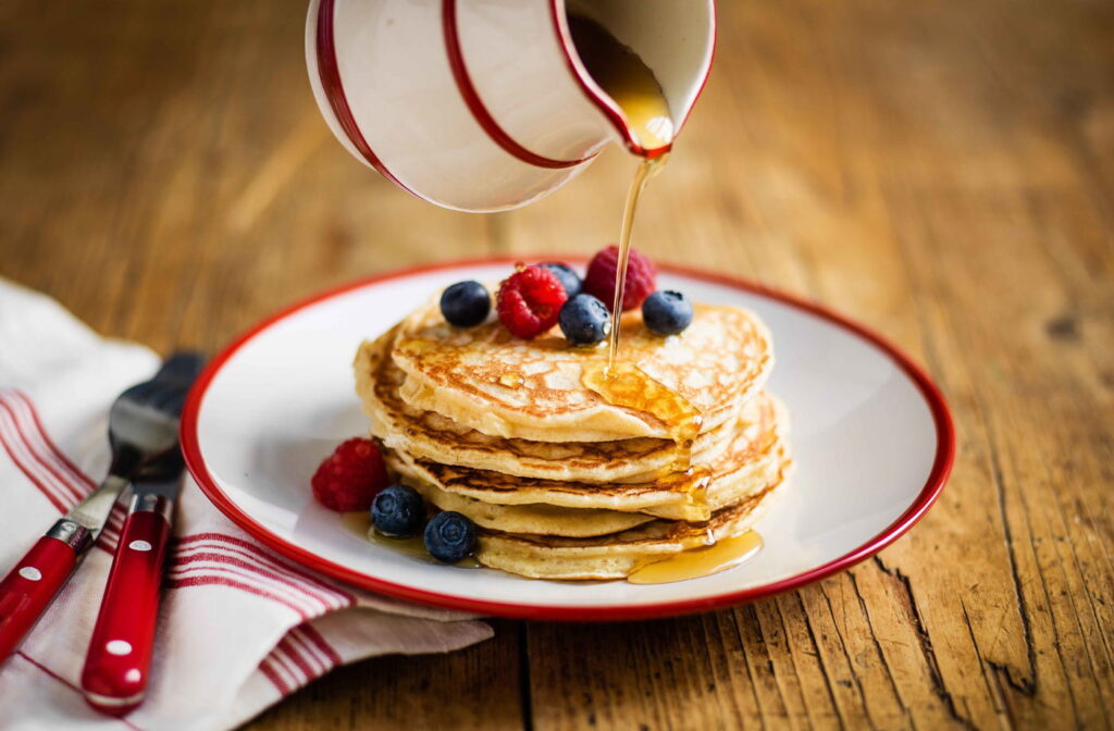 Easy Fluffy American Pancakes - A Delicious Breakfast Delight!