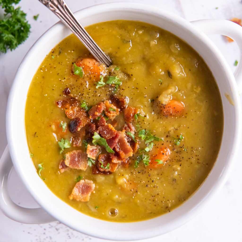 Homemade Split Pea Soup Recipe