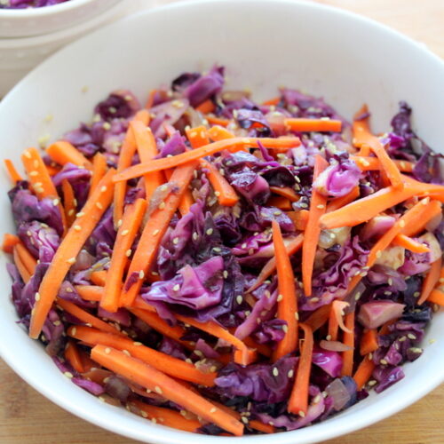 Vibrant Red Cabbage Stir-Fry: A Flavorful Twist to Your Table